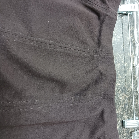 Eileen Fisher long skirt chocolate brown - Picture 2 of 4